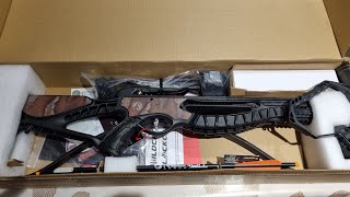 Unboxing Arbalète Barnett Wildcat recurve Camo 165 LBS et montage partie 1 [upl. by Barbarese]