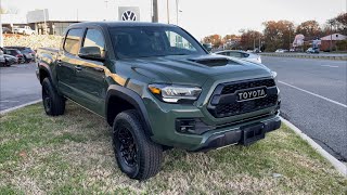 The one that got away… Army Green 2020 Toyota Tacoma TRD Pro [upl. by Janek]