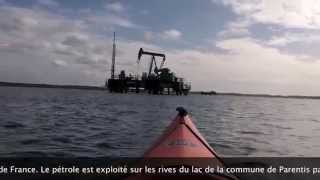 Balade en kayak sur les puits de pétrole Biscarrosse Parentis [upl. by Boffa]