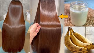 KERATINA CASERA DE BANANA🍌 PARA CABELLO SECO Y MALTRATADO Elimina el frizz [upl. by John]