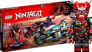 LEGO Ninjago 70639 Уличная погоня  Street Race of Snake Jaguar  LEGO ОБЗОР [upl. by Mortimer366]