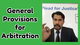 General Provision quotPart1quot Sec  26 to 29 of Arbitration Act 1940 [upl. by Nnayram]