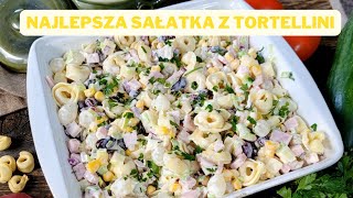 Prosta i szybka sałatka z tortellini Gotowa w 15 minut [upl. by Brezin]