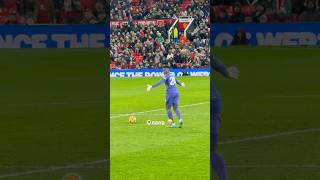 onana manunited manchersterunited football oldtraford premierleague fy fyp viral uk wow [upl. by Yasmine599]