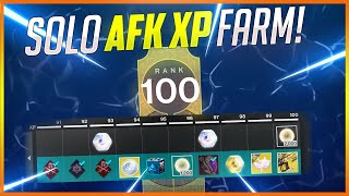 EASY AFK Solo XP Farm Unlock ALL Your Artifacts amp MAX Your Season Pass  Destiny 2 Season 15 [upl. by Nessie]