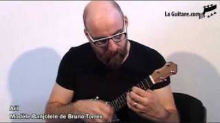 Banjo  Ukulele Concert banjolele  Aël Issoudun 2010 Part 02 Luthier Bruno Torres [upl. by Iorio]