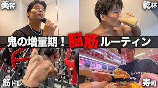 【体重5kg】1日2回ジムで筋トレする25歳の脳筋ルーティーン。 [upl. by Chalmer]