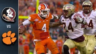 FSU vs Clemson Football Highlights 2015 [upl. by Enyal]