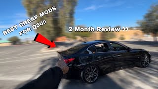 What I Did To My Q50 at 18 2 month review [upl. by Nicolau289]