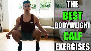 The 3 Best Bodyweight Calf Exercises [upl. by Darcee]