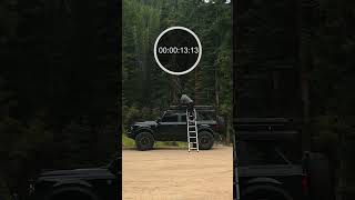 How long does it take to set up the Odyssey Rooftop Tent  Freespirit Recreation [upl. by Aceissej]