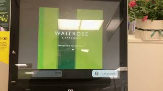 Diebold Nixdorf Self Checkout at Waitrose and Partners Kingsthorpe [upl. by Airyt]