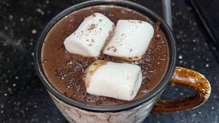 How to make hot chocolate ☕️best for winters [upl. by Megdal]