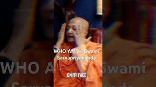 WHO AM I  Swami Sarvapriyananda swami SwamiSarvapriyananda masksofgod persona consciousness [upl. by Luigino]