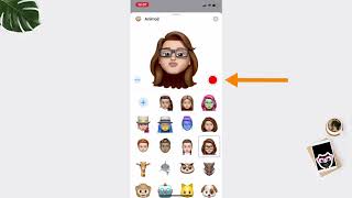 Créer un Memoji sur iPhone Face ID [upl. by Taam]