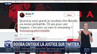 Dans un tweet Booba dénonce sa détention et sen prend à la justice [upl. by Page]