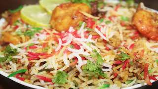 Prawns Biryani Recipe  Simple and Quick Prawns Biryani  Jhinga Biryani  Kolambi bhaat [upl. by Lewendal]