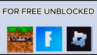 FREE UNBLOCKED GAMES FOR SCHOOL [upl. by Pazia]