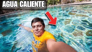 balneario con AGUA MUY CALIENTE en Hidalgo [upl. by Baniez]