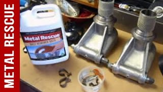 Rust Remover Test Does Metal Rescue Rust Remover Bath Work [upl. by Wulfe]