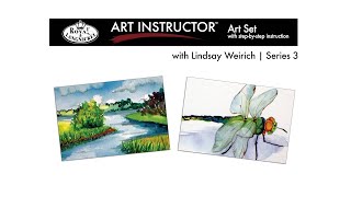 Royal amp Langnickel  Art Instructor Series 3  Watercolor Painting with Lindsay Weirich [upl. by Sialac]