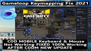 HOW TO FIX Gameloop Key mapping Not Working CODM  Gameloop Keymapping Problem COD Mobile Fix  2021 [upl. by Cusick732]