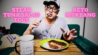 OMAD Keto Mukbang 2000 calories 200g protein Caloric Deficit [upl. by Gavin]