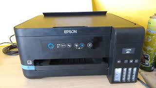 resetear wifi impresora Epson L4150 [upl. by Hanleigh]