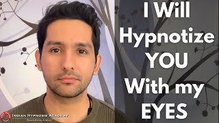 I Will Hypnotize YOU With My Eyes  Online Hypnosis to Remove Pain in Hindiहिंदी में [upl. by Uda]