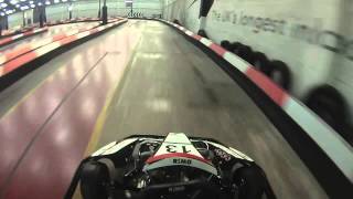 2 Laps at Capital Karts London The UKs Longest Indoor Go Karting Circuit [upl. by Melany]