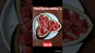 Water melon easy cutting 🍉 water melon carving 🔪shorts fruitcarving fruit watermelon [upl. by Elokcin]