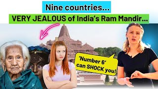 Nine countries… VERY JEALOUS OF India’s Ram Mandir  Karolina Goswami [upl. by Sage]