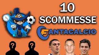 Le migliori SCOMMESSE del FANTACALCIO 20212022 [upl. by Eelegna]