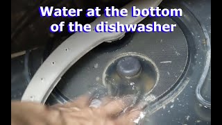 Dishwasher water not draining how to fix [upl. by The]