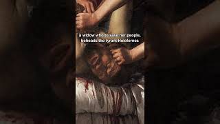 Vengeance and Justice  Artemisia Gentileschi  Judith Slaying Holofernes 1610 art bible history [upl. by Yatnuhs]