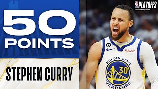 Steph Curry Drops PLAYOFF CAREERHIGH 50 PTS In Warriors Game 7 W PLAYOFFMODE  April 30 2023 [upl. by Alletsirhc832]