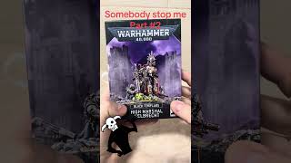 Black Templars High Marshal Helbrecht Unboxing Whats in the Box Orc Marine fypyoutube coffee [upl. by Jemie]