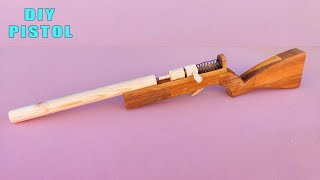 How to make a wooden Slingshot Rifle [upl. by Azpurua]