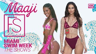 MAAJI ss2024 Miami Swim Week®️ The Shows 4K EXCLUSIVE Interview Jasmine Blandford Steph Rayner [upl. by Aner]