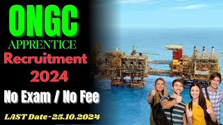 ONGC Apprentice 2024 l 2236 Vacancy l ONGC Apprentice Salary l जल्दी से भर लो l [upl. by Shirlee]