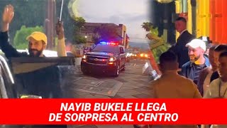 El Presidente NAYIB BUKELE fue VISTO en El Centro histórico de San Salvador 😱🚨 [upl. by Namrej87]