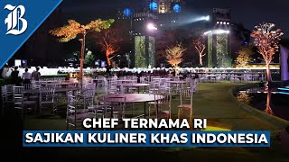 Mewahnya Hutan Kota Senayan Lokasi Gala Dinner KTT ke43 Asean [upl. by Nayrb]