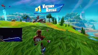 LAZARBEAM Fortnite Victory Royale without MOVING [upl. by Trillby]