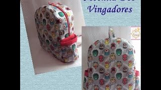 Mochila infantil e adulto [upl. by Pfosi]