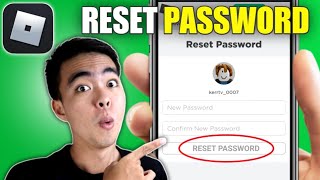 How to RESET Forgotten Roblox PASSWORD Updated 2024 [upl. by Muhcon]