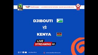 KENYA vs DJIBOUTI Live  U20 Africa Cup of Nations AFCON CECAFA Qualifiers 2024 [upl. by Nnairda]