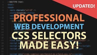 CSS SELECTORS MADE EASY  HTML CSS Tutorial for Beginners [upl. by Ecnerrat]