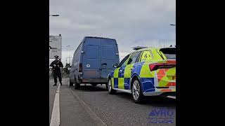 Traffic operation at Trafford Centre OpAvro [upl. by Noeruat]