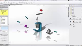 SOLIDWORKS Quick Tip  Working With Exploded Views In Assemblies [upl. by Lindell921]