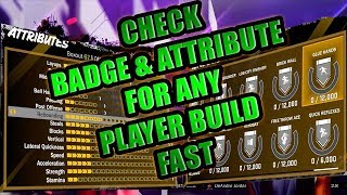 NBA 2K18  Best amp Fastest Way to Check Any MYPLAYER BUILD Without Playing Mycareer [upl. by Cacilia]